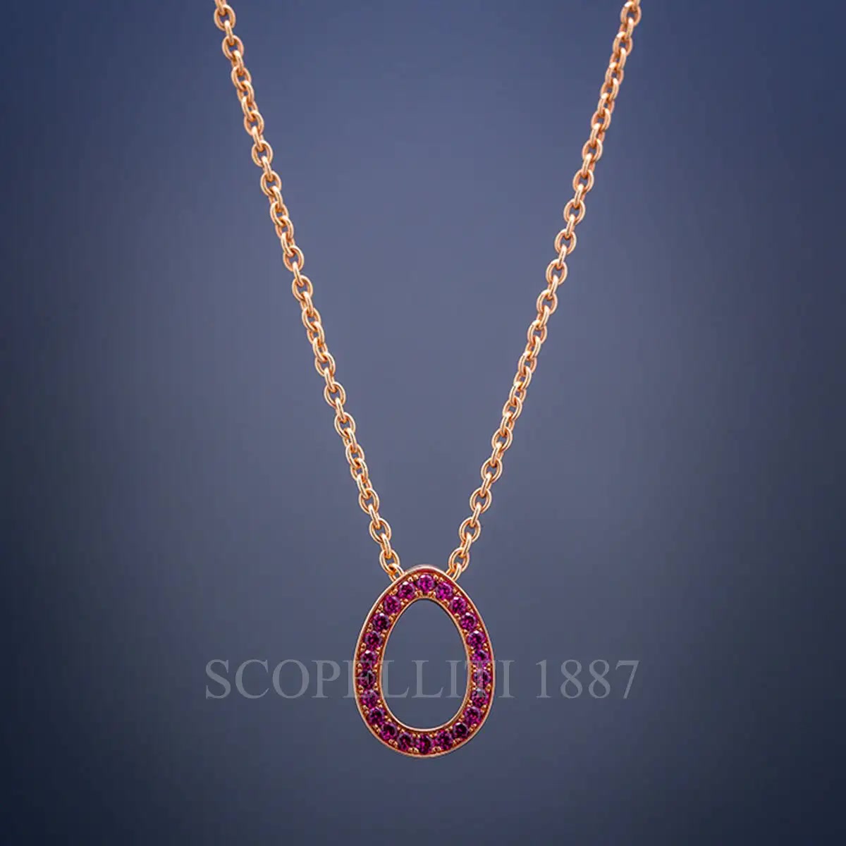 Fabergé Fabergé Colours of Love Sasha Ruby Egg Pendant 2