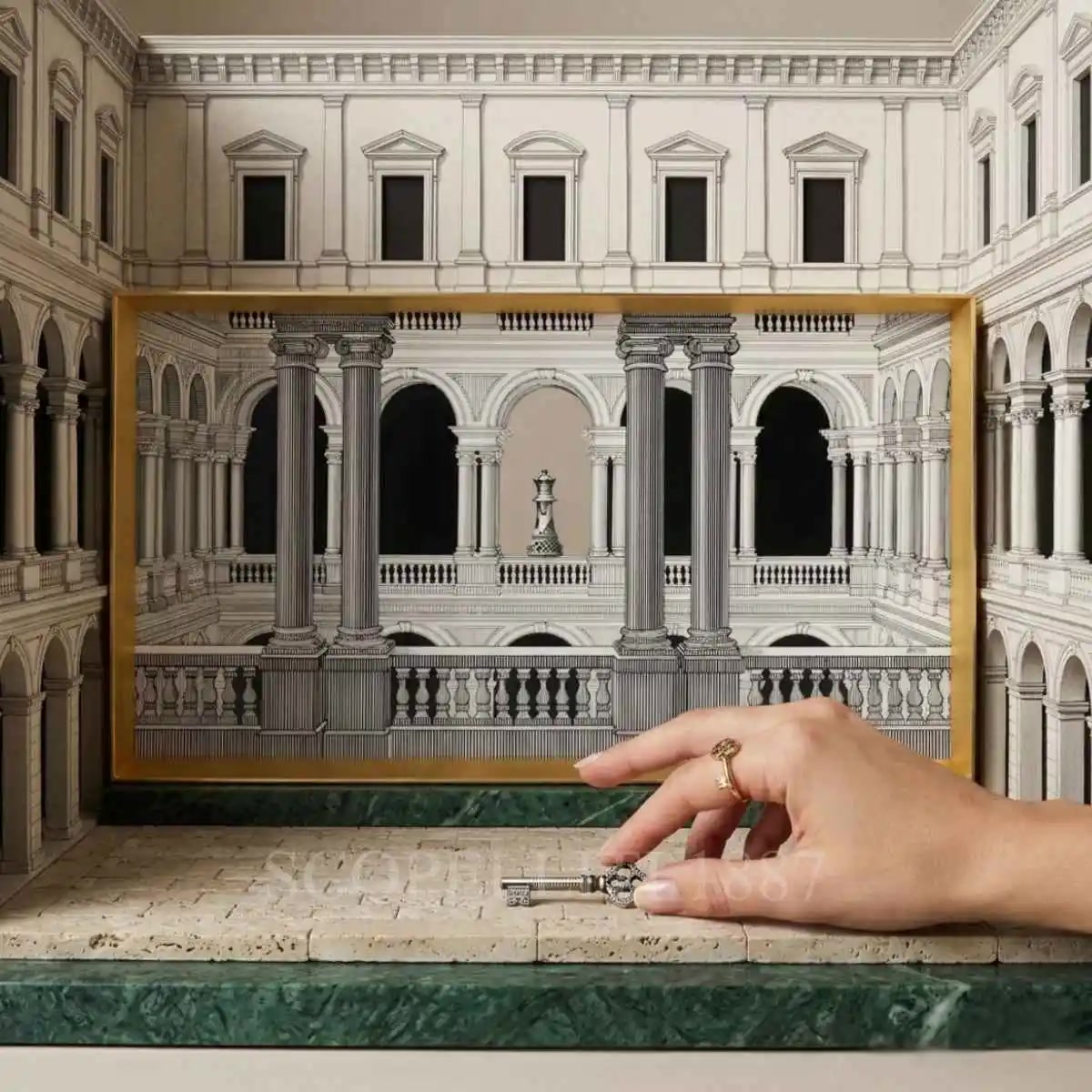 Fornasetti Fornasetti Decorative Panel Brera 2