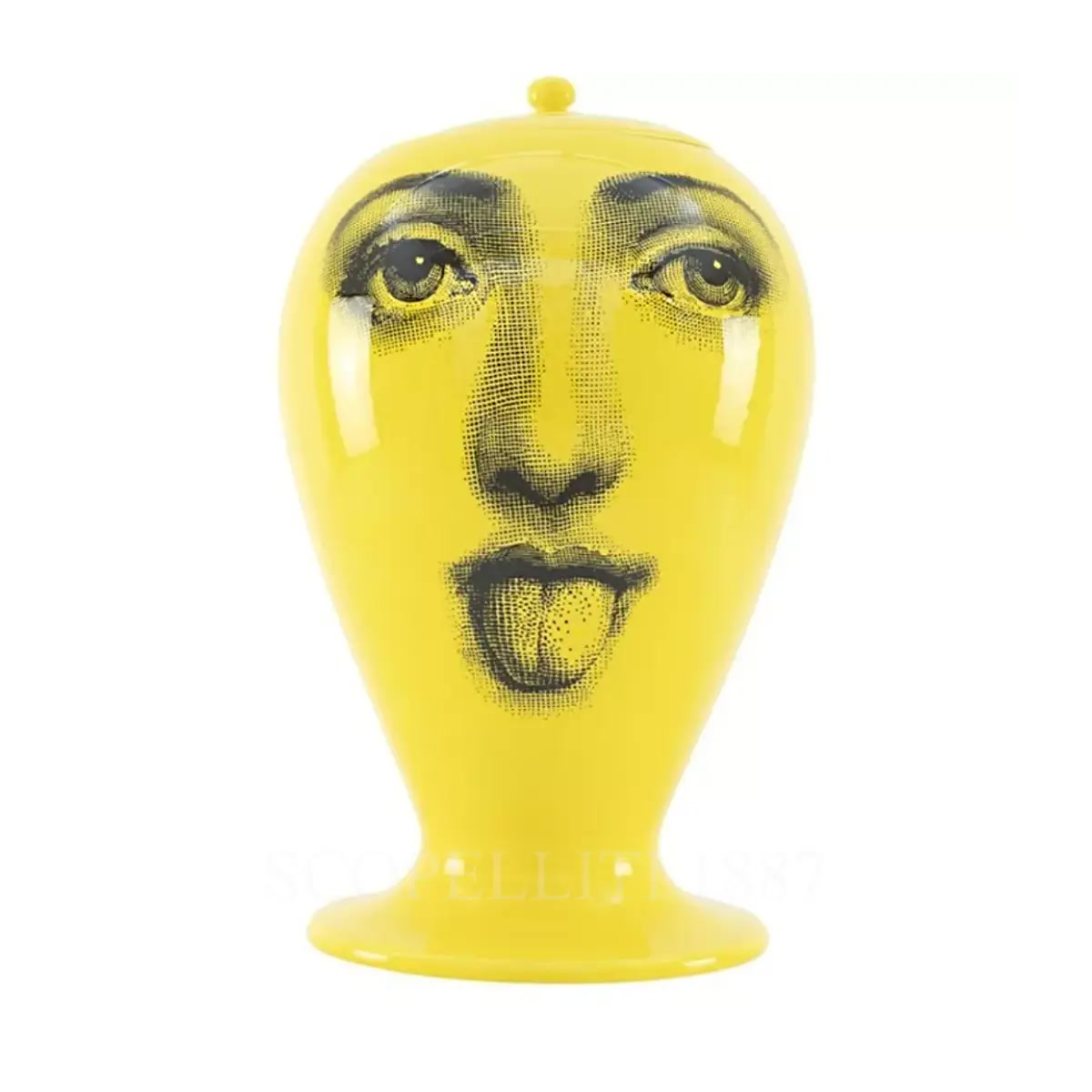 Fornasetti Fornasetti Vase Antipatico Giallo 1