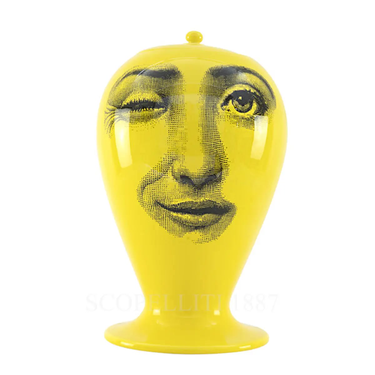 Fornasetti Fornasetti Vase Antipatico Giallo 2