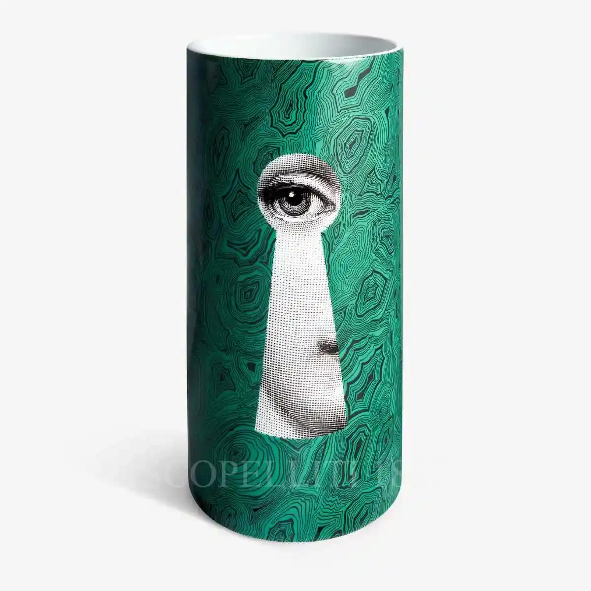 Fornasetti Fornasetti Vase Serratura su Malachite 1