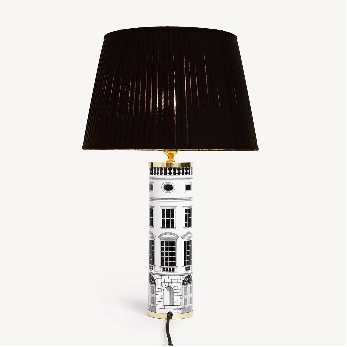Fornasetti Fornasetti Table Lamp Architettura with Lampshade 2