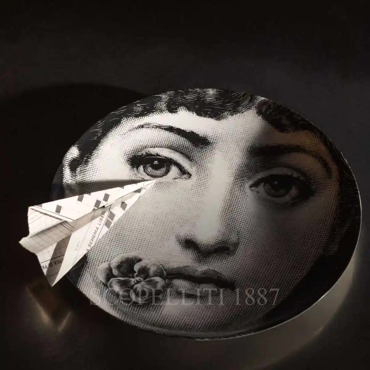 Fornasetti Fornasetti Plate Tema e Variazioni n.137 2