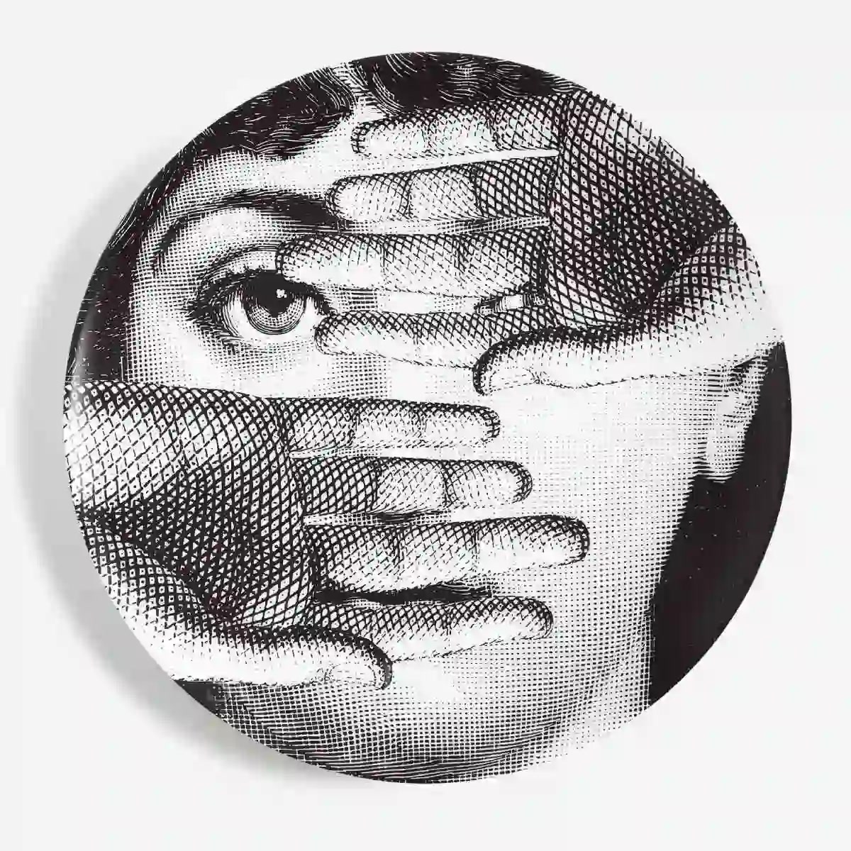 Fornasetti Fornasetti Plate Tema e Variazioni n.154 1