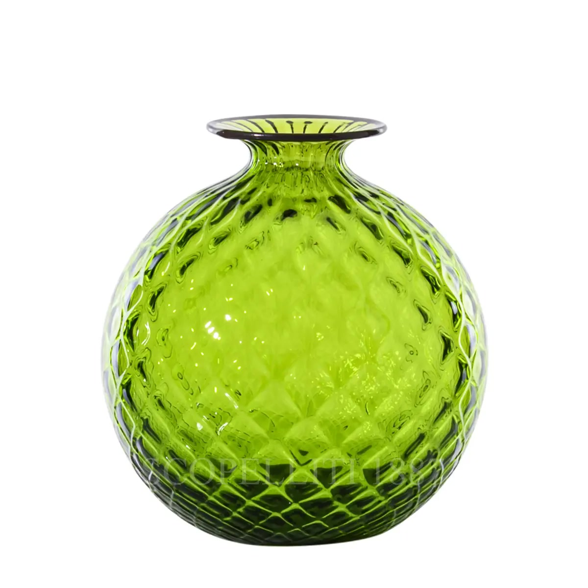 Venini Venini Monofiore Balloton Vase Large Grass Green 1