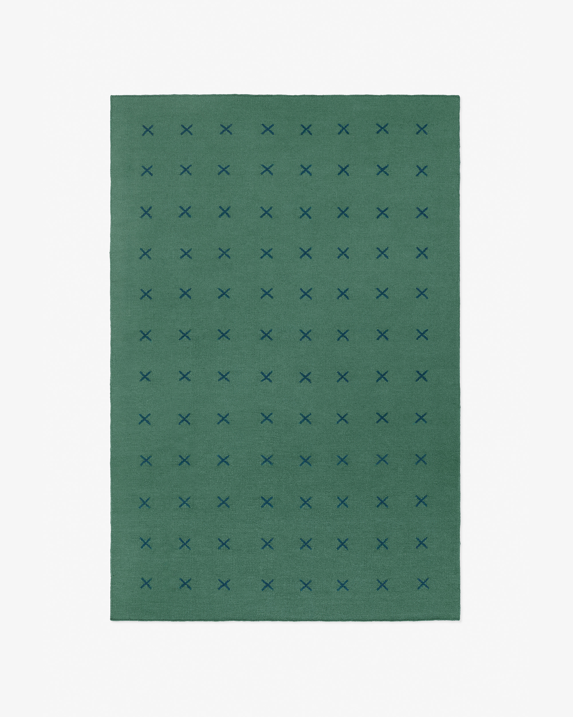 Nordic Knots Cross – Green/Deep Teal 1