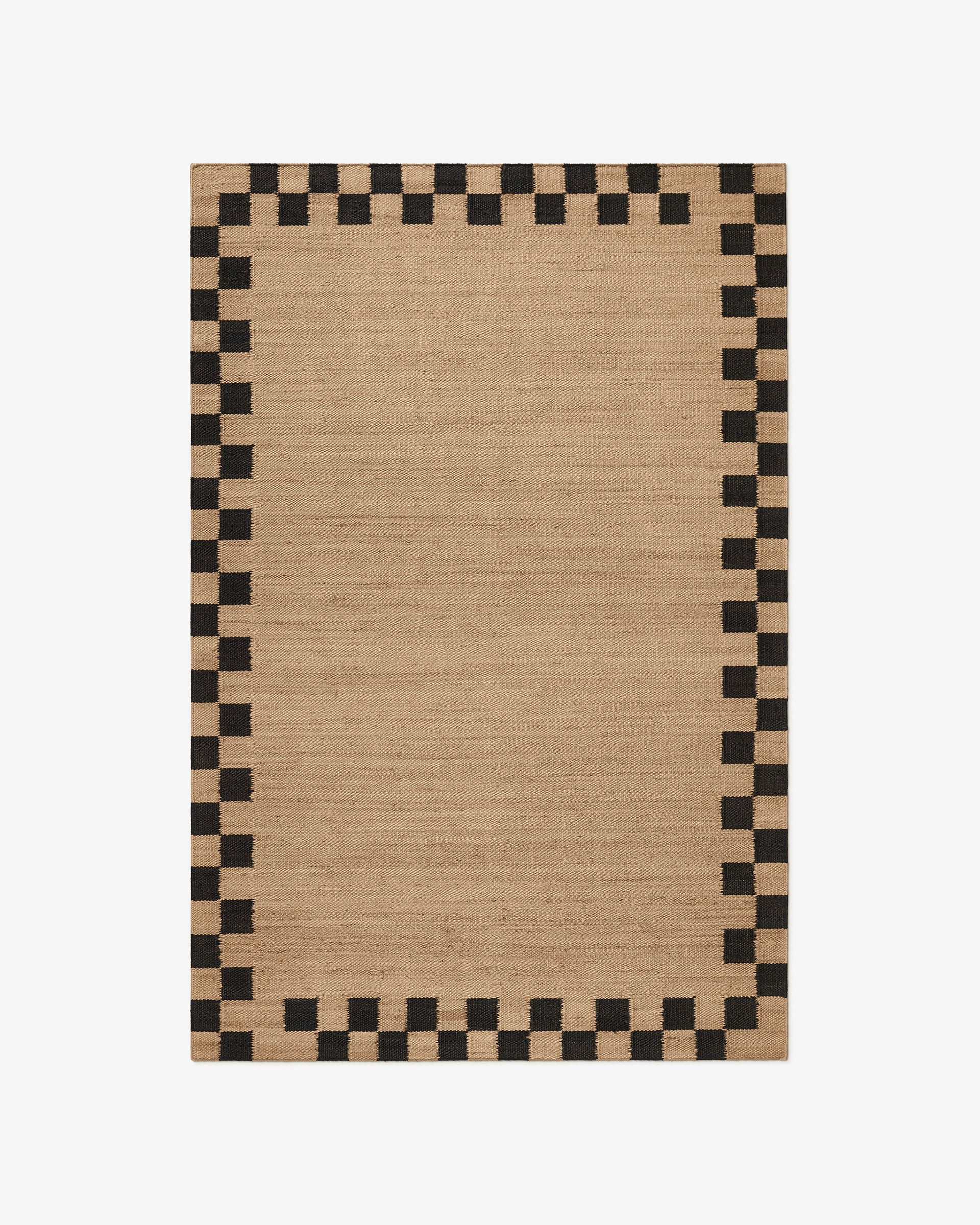 Nordic Knots Jute Border – Black 1