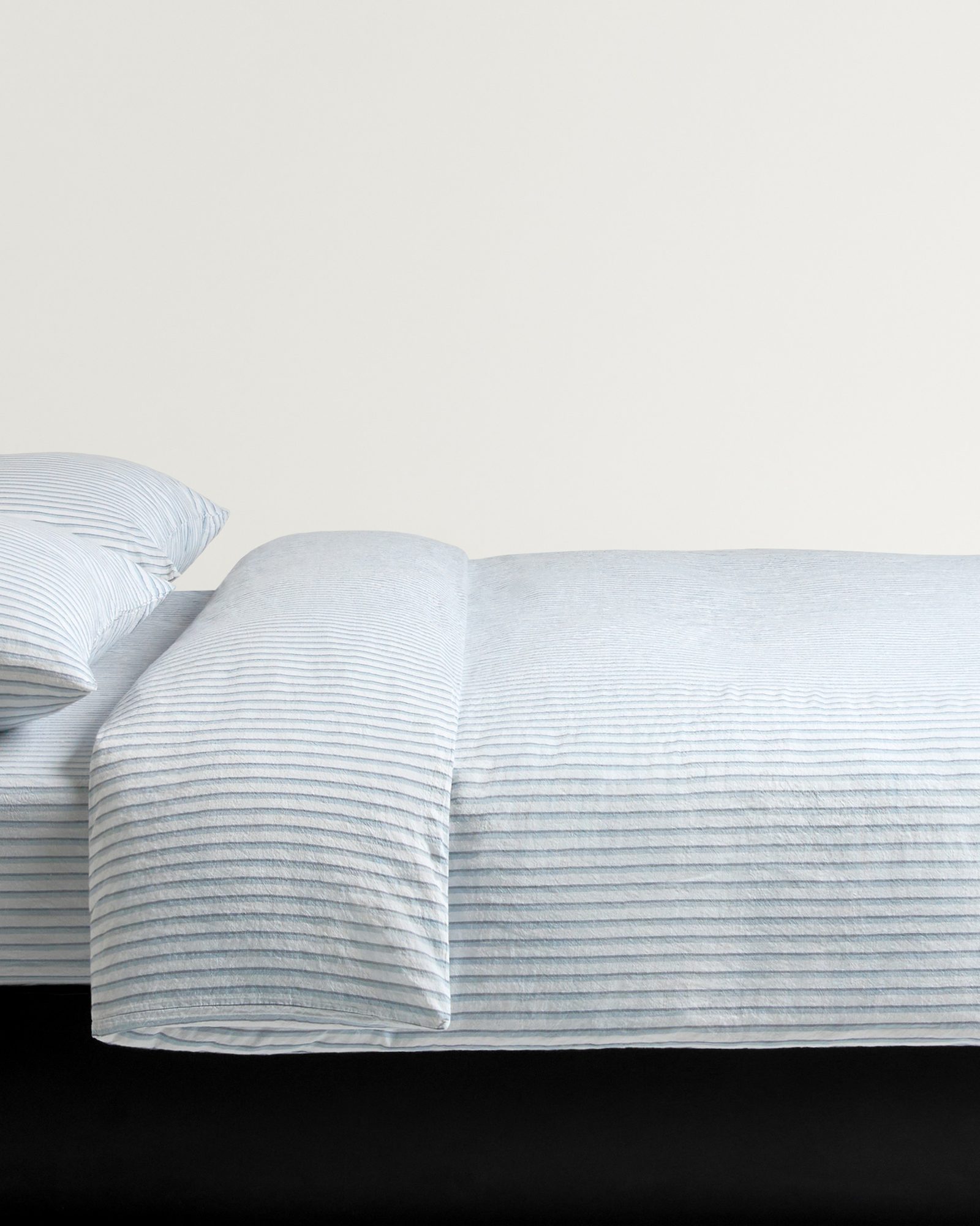 Nordic Knots Linen Blend Duvet Cover – Stripes 1