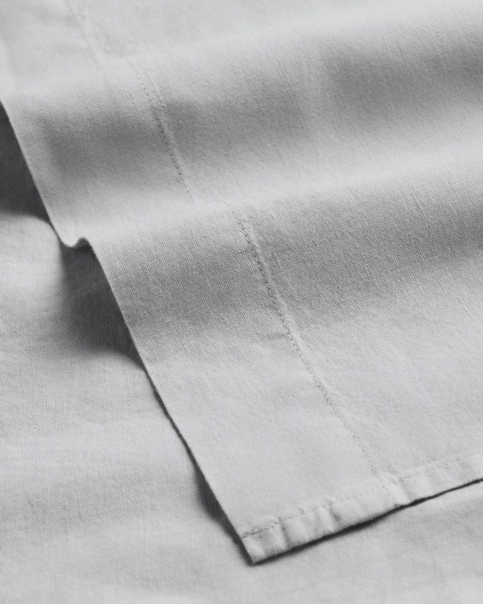 Nordic Knots Linen Blend Flat Sheet – Mist 2