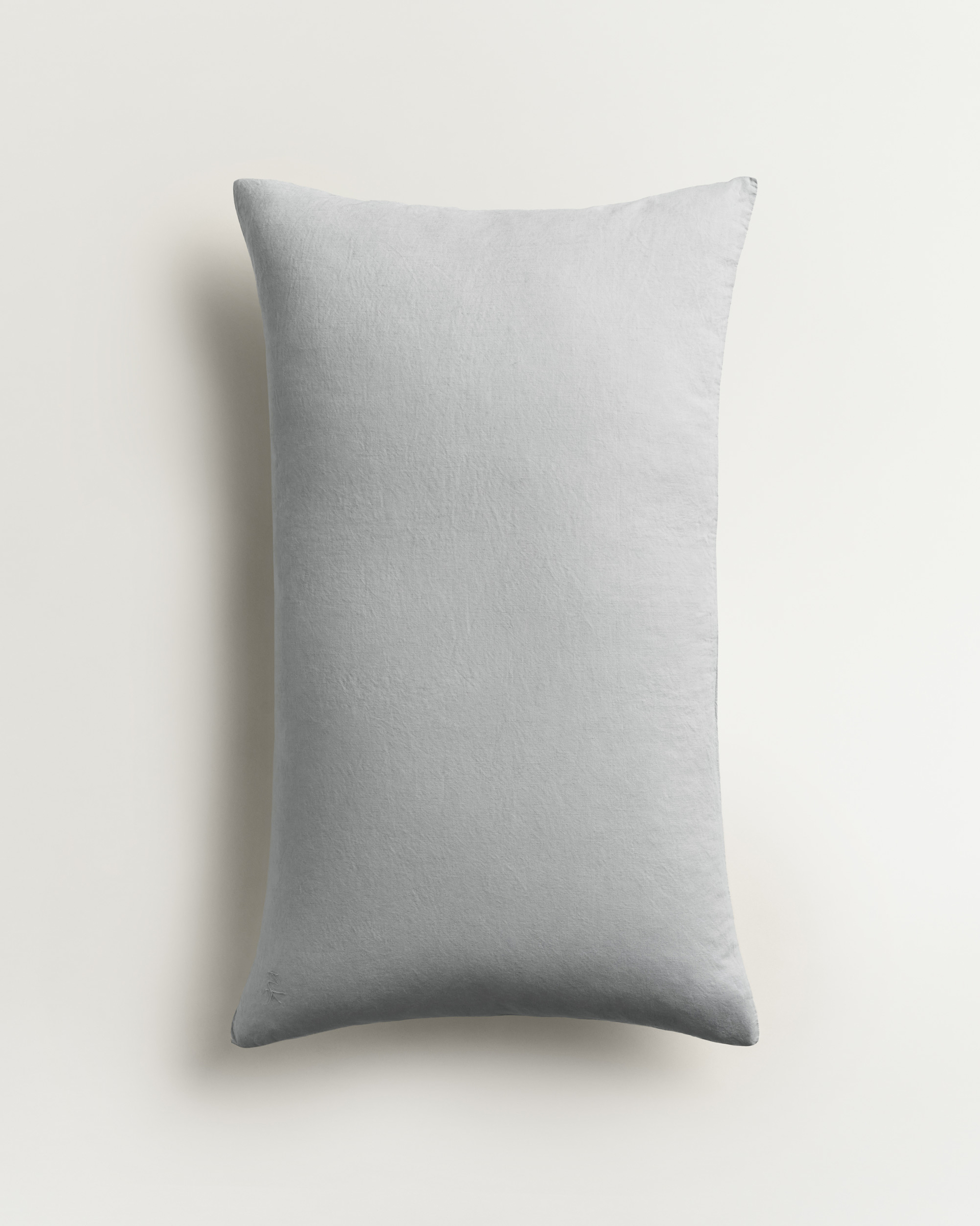 Nordic Knots Linen Blend Pillow Case (Set of 2) – Mist 1