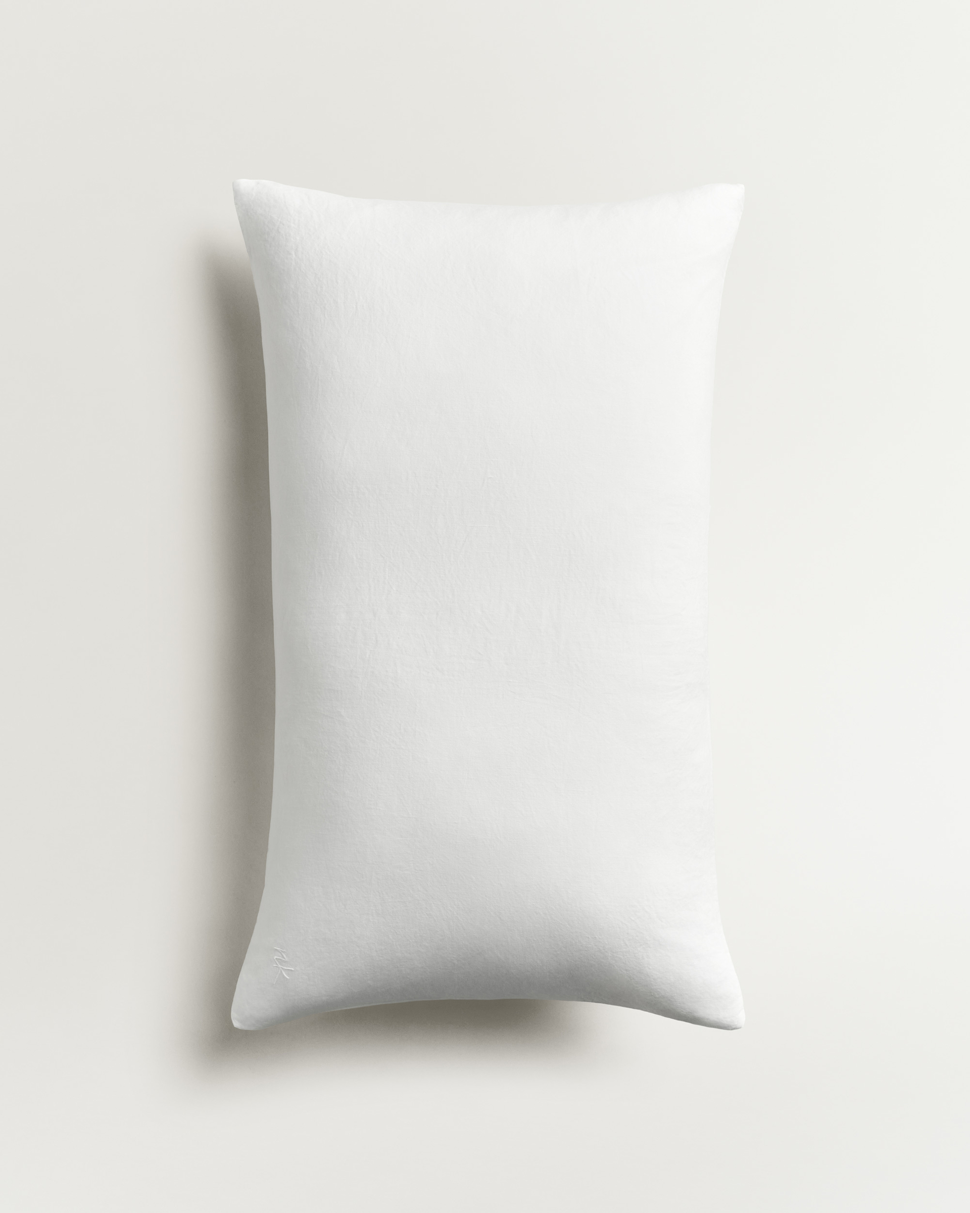 Nordic Knots Linen Blend Sheet Set (5 pcs) – Crisp White 2