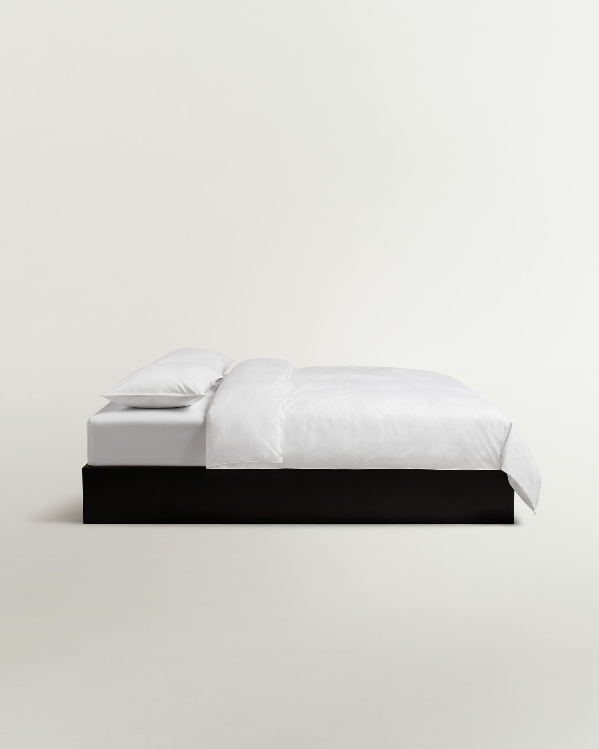 Nordic Knots Percale Duvet Cover – Crisp White/White 2