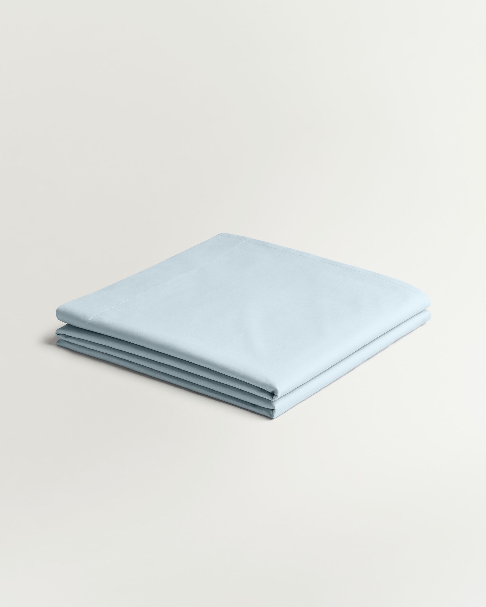 Nordic Knots Percale Flat Sheet – Shirt Blue 1