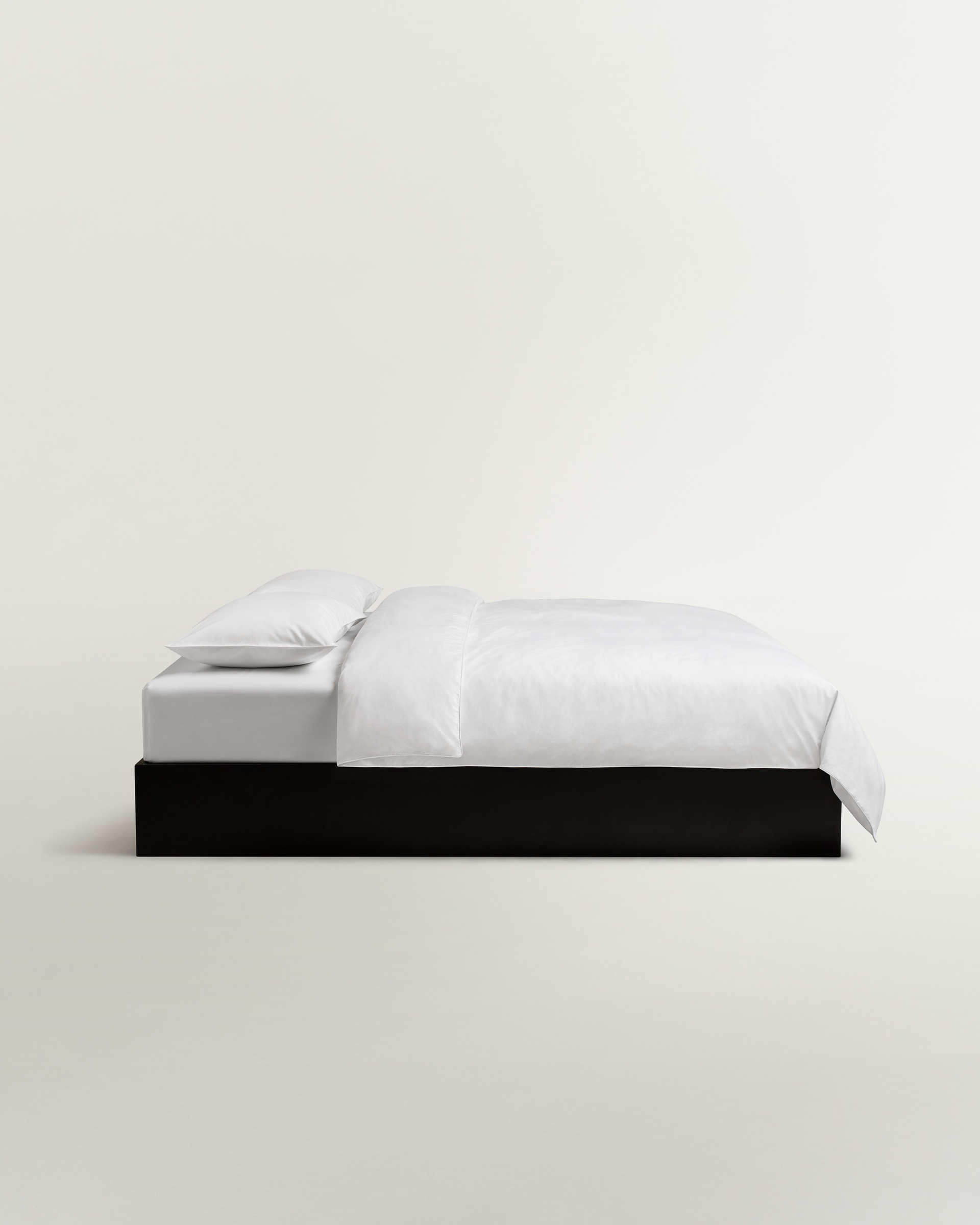Nordic Knots Percale Sheet Set (5 pcs) – Crisp White/White 1