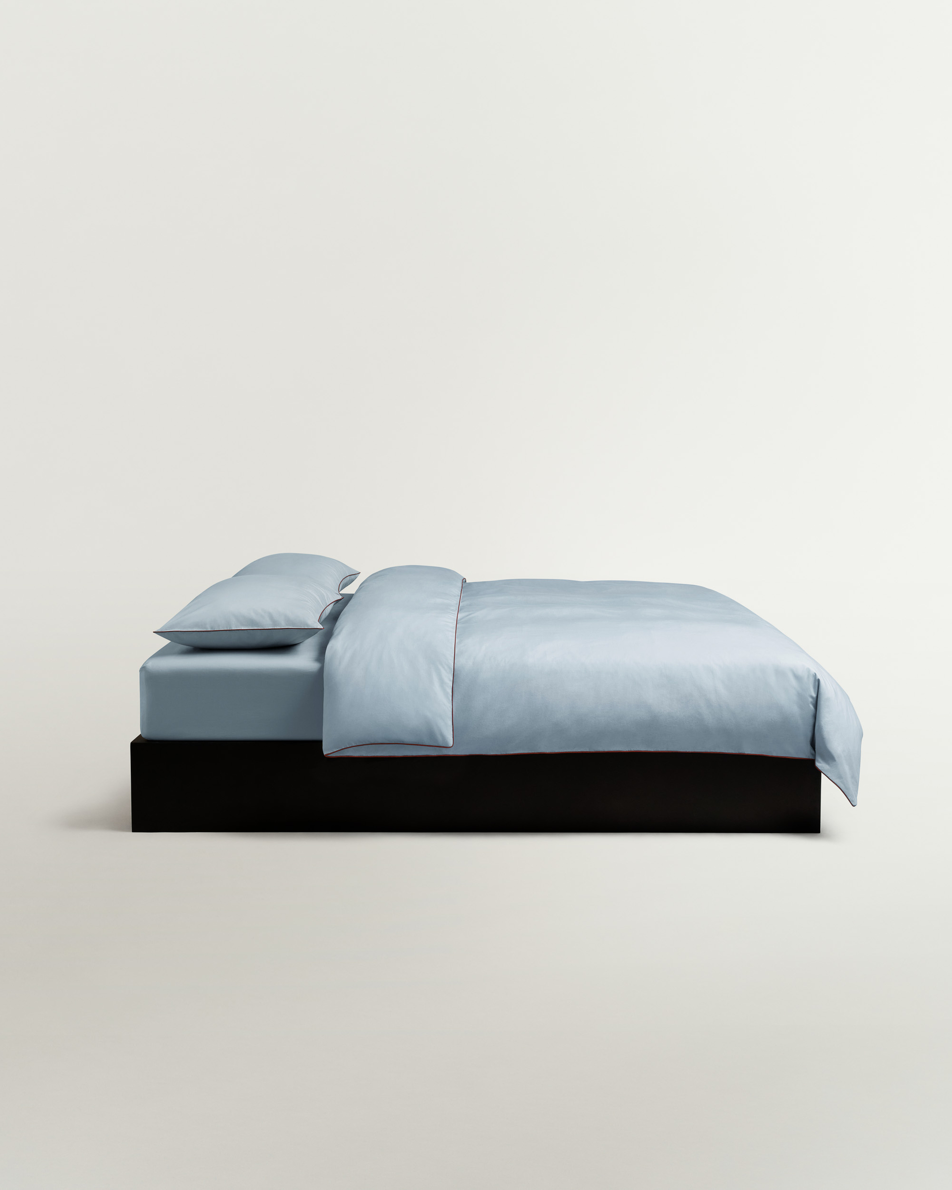 Nordic Knots Percale Sheet Set (5 pcs) – Shirt Blue/Red 1
