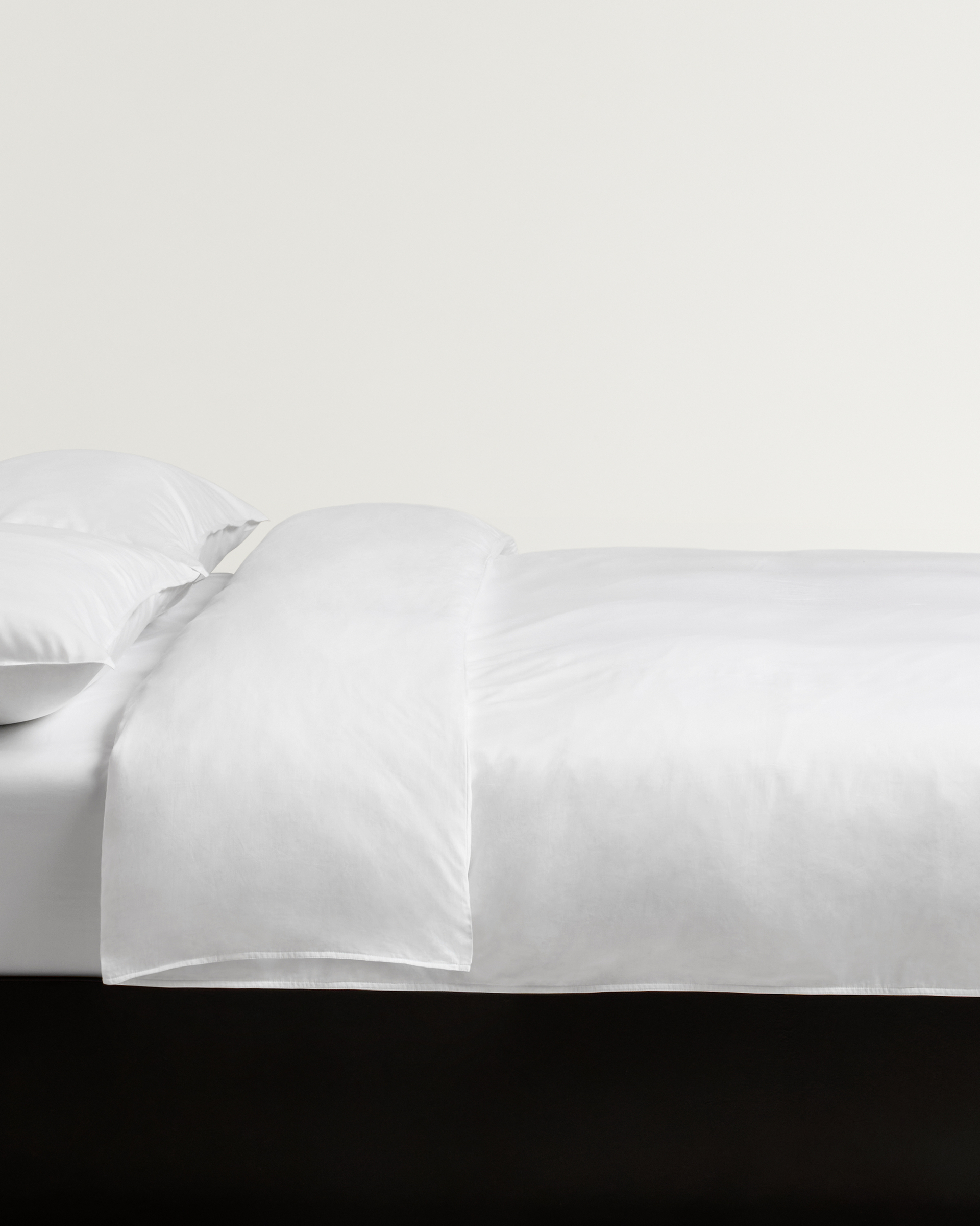 Nordic Knots Sateen Duvet Cover – Crisp White 1
