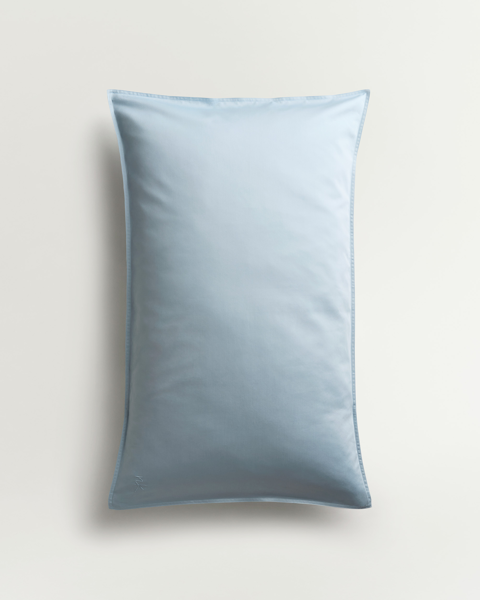 Nordic Knots Sateen Pillow Case (Set of 2) – Shirt Blue 1